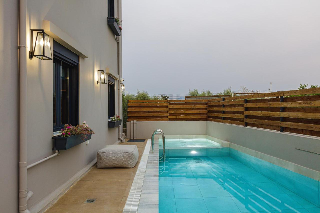 Iron Villas - Nefeli & Oniros Pangalochori Dış mekan fotoğraf
