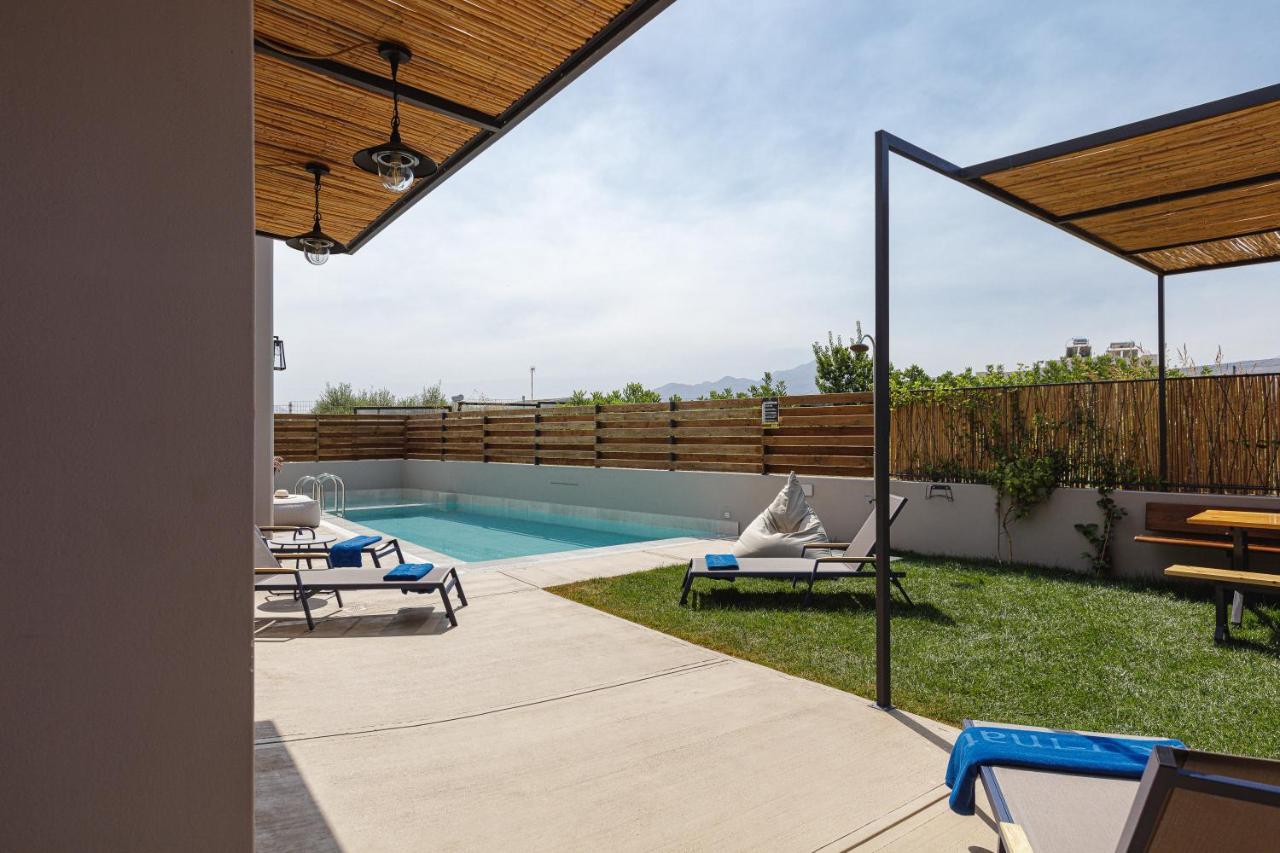 Iron Villas - Nefeli & Oniros Pangalochori Dış mekan fotoğraf