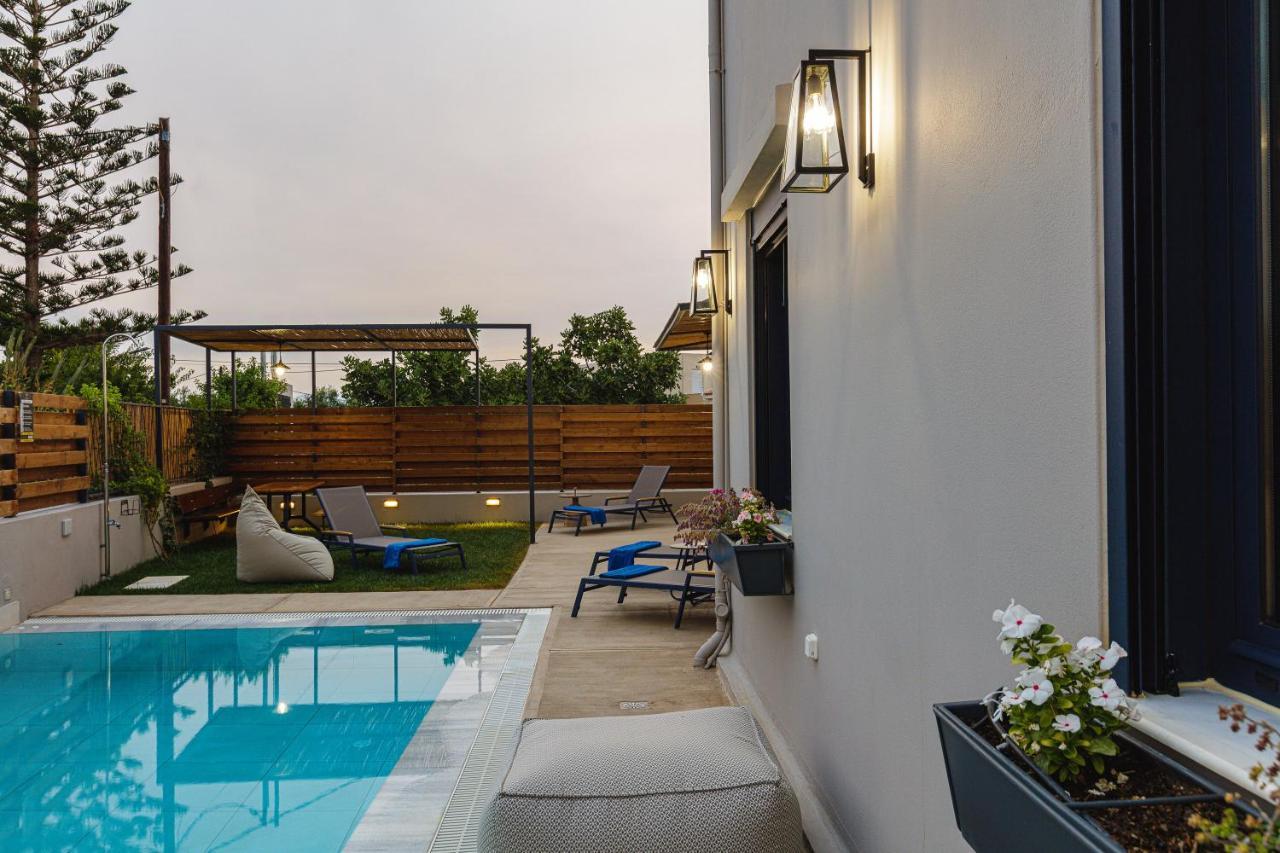 Iron Villas - Nefeli & Oniros Pangalochori Dış mekan fotoğraf