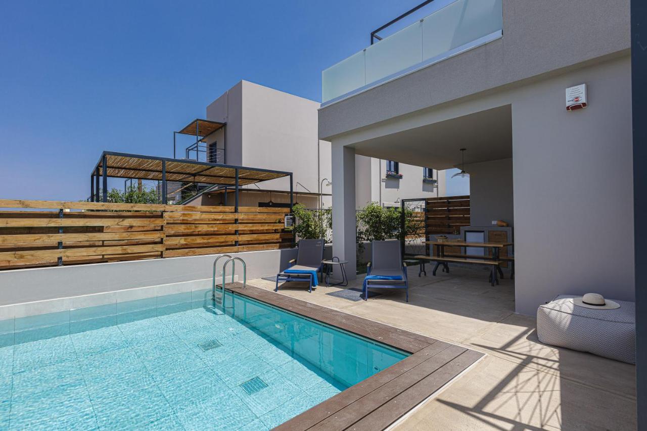 Iron Villas - Nefeli & Oniros Pangalochori Dış mekan fotoğraf