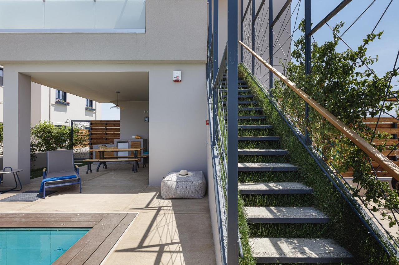 Iron Villas - Nefeli & Oniros Pangalochori Dış mekan fotoğraf