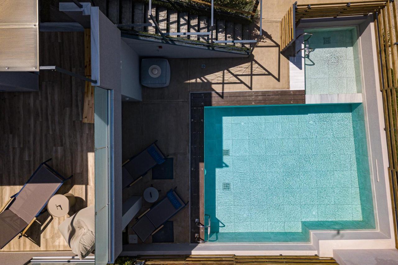 Iron Villas - Nefeli & Oniros Pangalochori Dış mekan fotoğraf