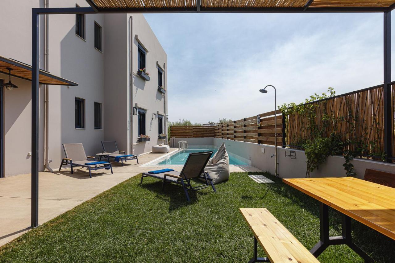 Iron Villas - Nefeli & Oniros Pangalochori Dış mekan fotoğraf