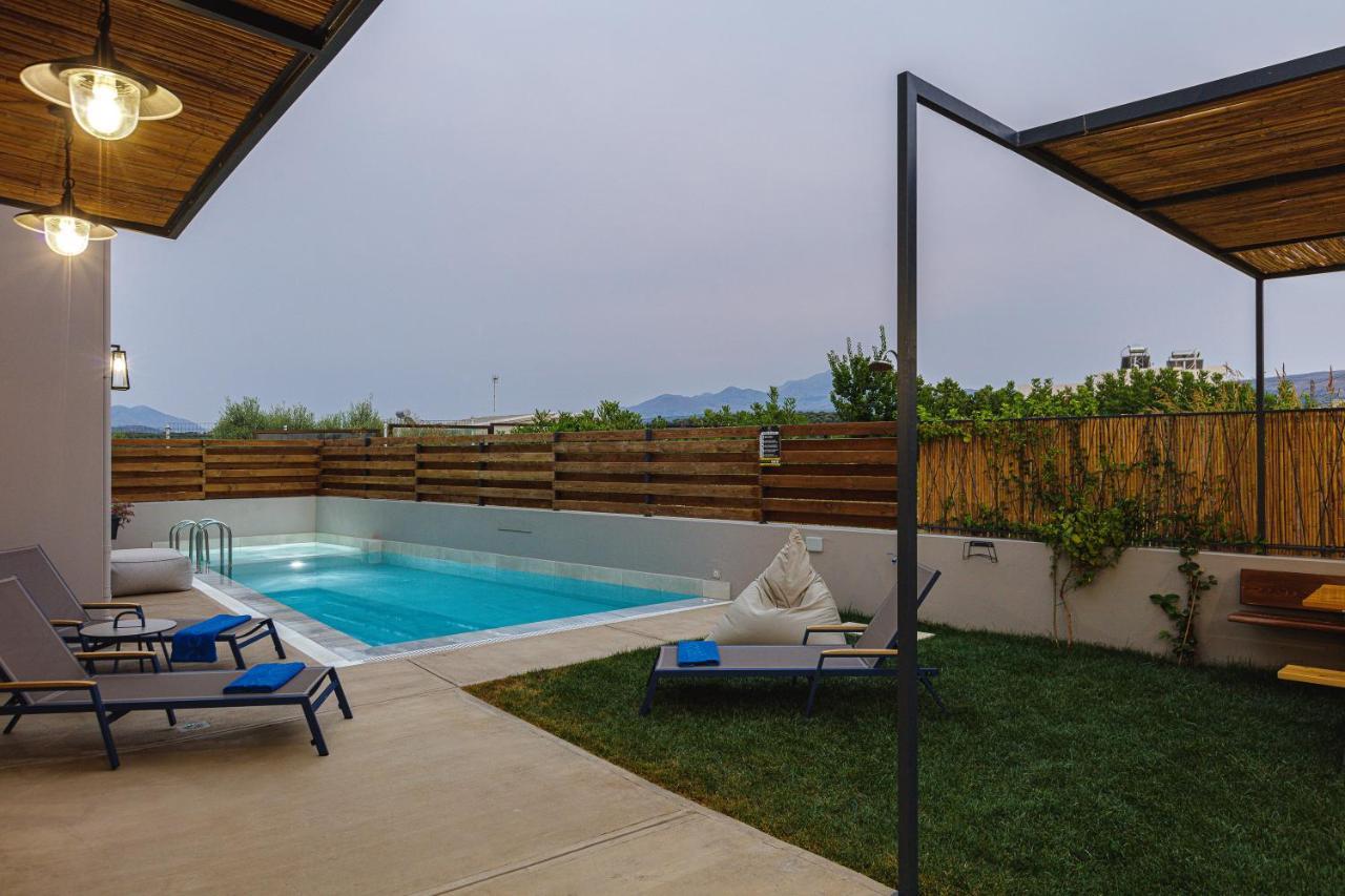 Iron Villas - Nefeli & Oniros Pangalochori Dış mekan fotoğraf