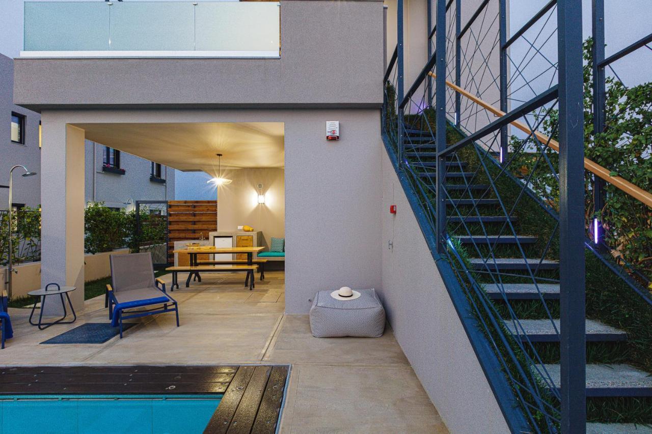 Iron Villas - Nefeli & Oniros Pangalochori Dış mekan fotoğraf